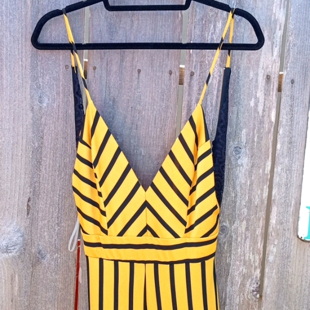 Clubbing  jumpsuit with open back